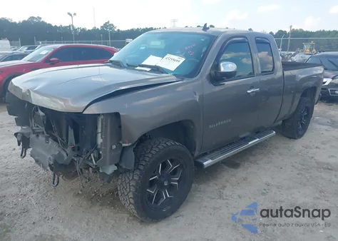 2011 Chevrolet Silverado 1500 Lt из США, поврежденный, VIN 1GCRKSE35BZ317917